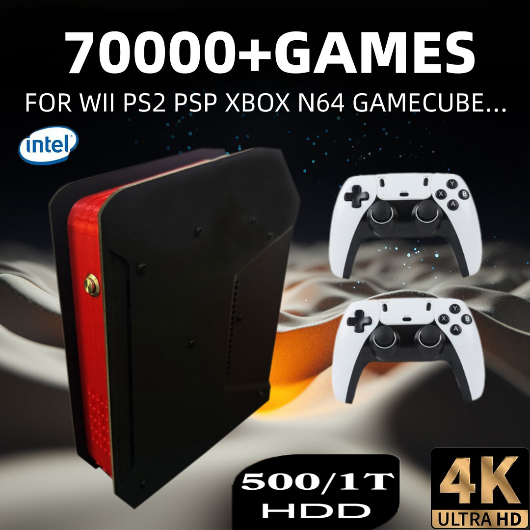 Retro Gaming Emulator Console - Konsol Video Game Retro X4 dengan