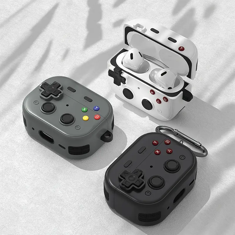 Retro Gaming Headset - Casing Pelindung Earphone untuk Airpods 4