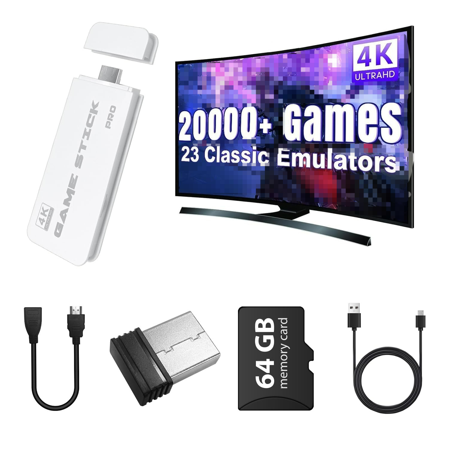 Retro Gaming Mister - Konsol Game Video Stick Baru M15