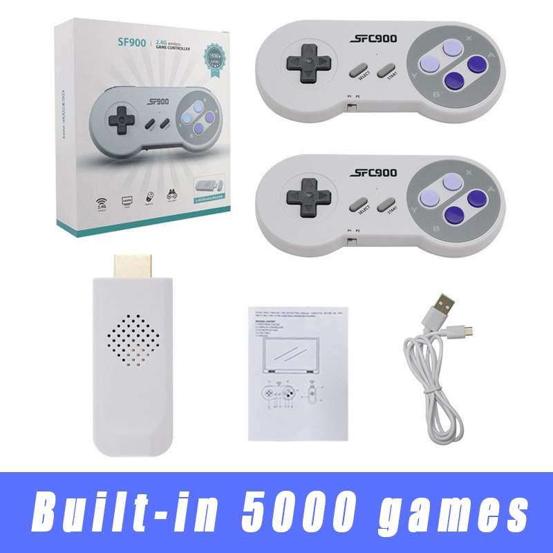 Retro Gaming Mister - Konsol Retro SF900 dengan 5000 Game