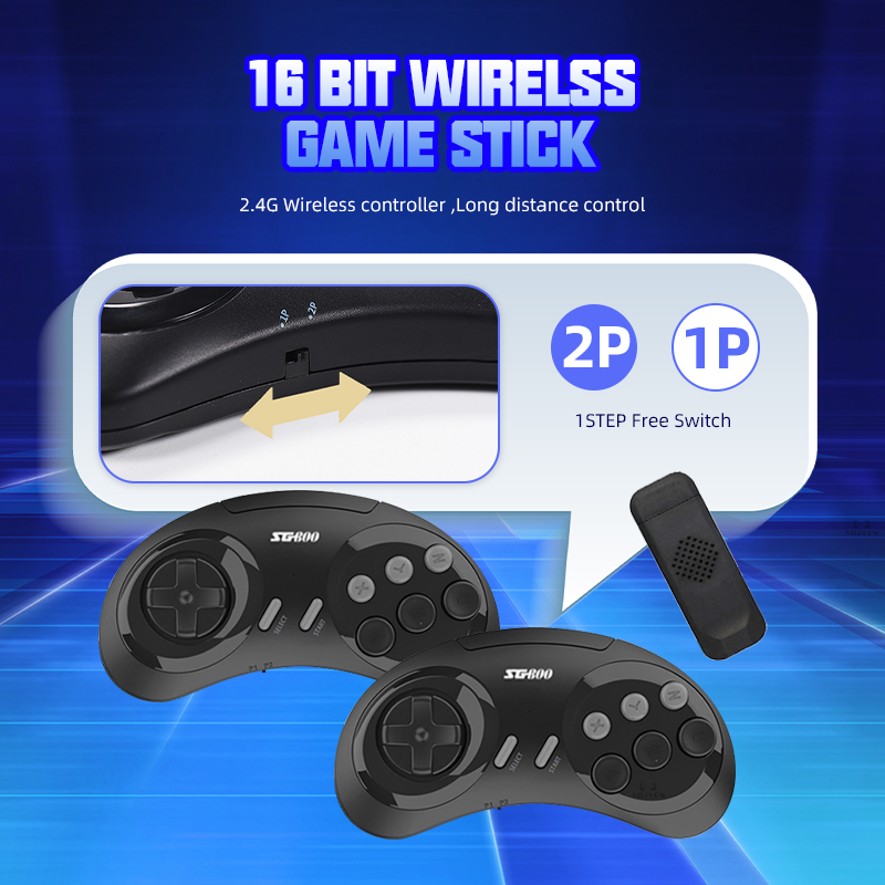 Retro Gaming Mister - Konsol Game Retro untuk Sega Genesis