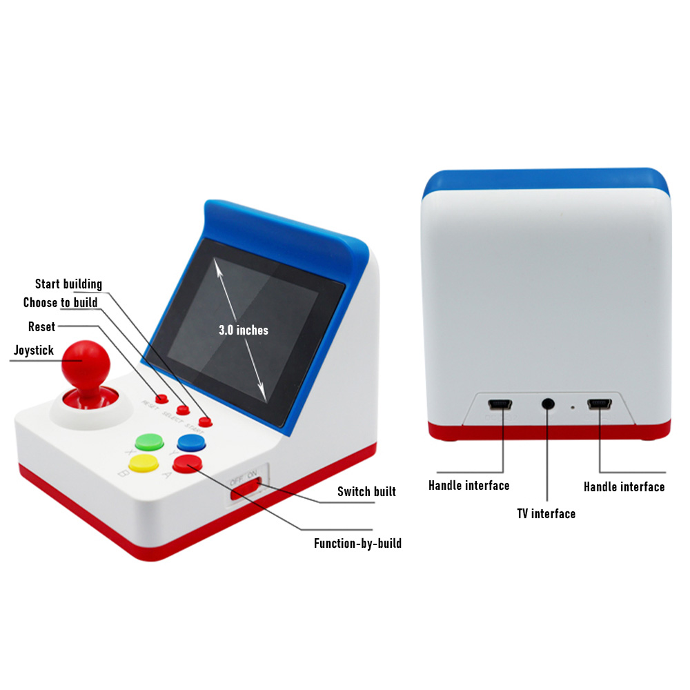 360 Video games3 inci 8bit por - Retro Gaming Station ulasan dan harga
