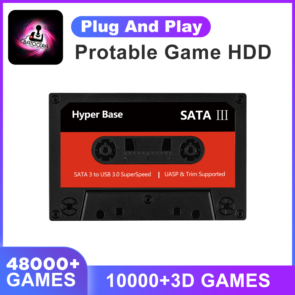 Batocera 35.linux 500G HDD eks - Retro Gaming Emulator Console ulasan dan harga