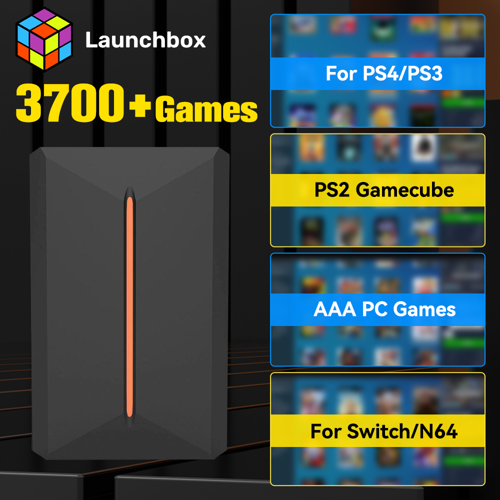 Launchbox konsol Game eksterna - Retro Gaming Emulator Console ulasan dan harga