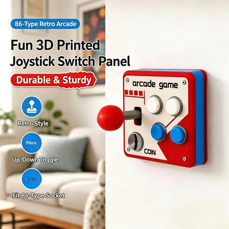 Panel Dekorasi Kontrol Soket C - Retro Gaming Station ulasan dan harga