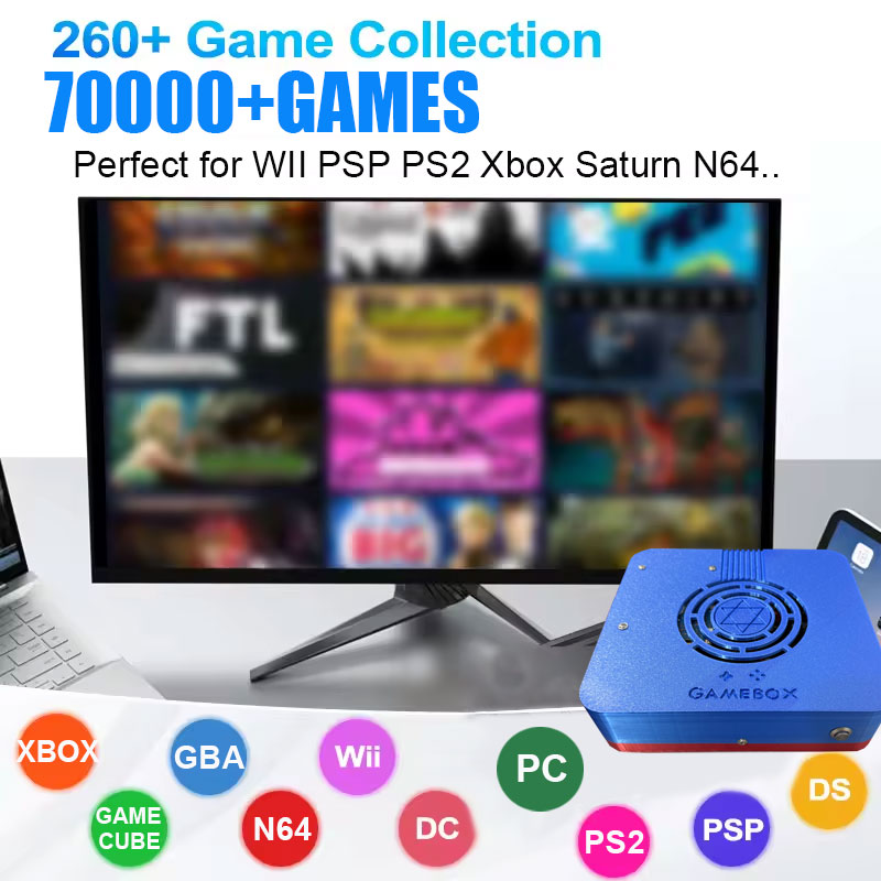 Konsol Game Retro Sistem Ganda - Retro Gaming Mister ulasan dan harga
