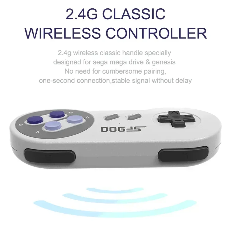 Gamepad Nirkabel SF900 Konsol  - Retro Gaming Mister ulasan dan harga