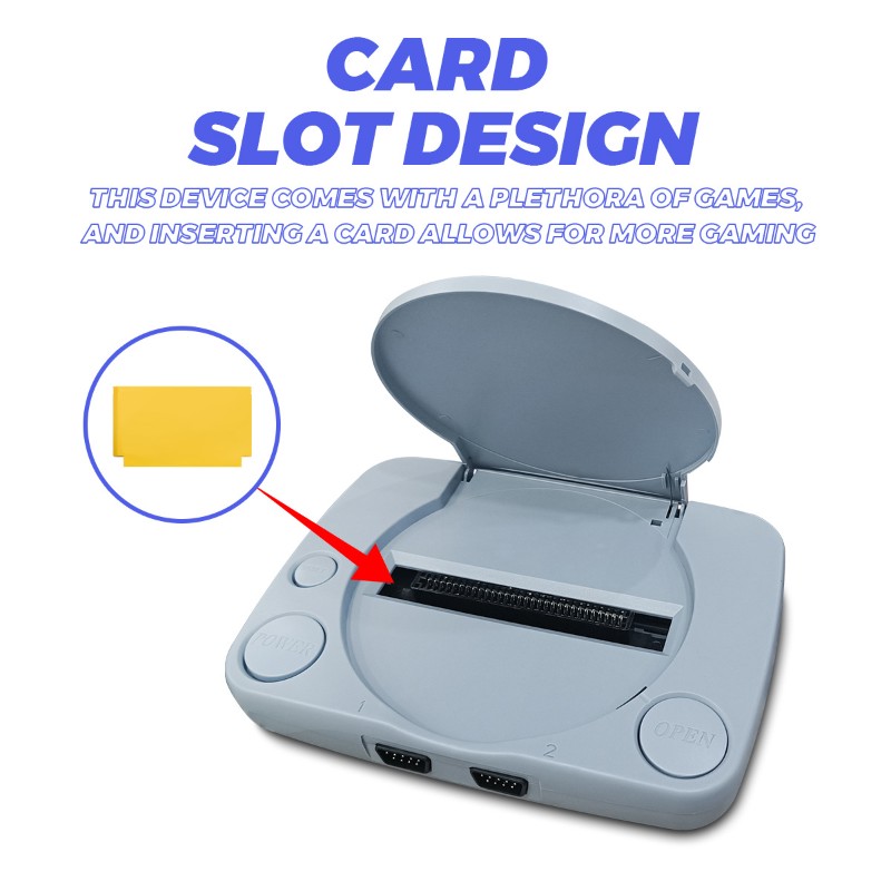 Desain konsol plug-in FC, kons - Retro Gaming Station ulasan dan harga