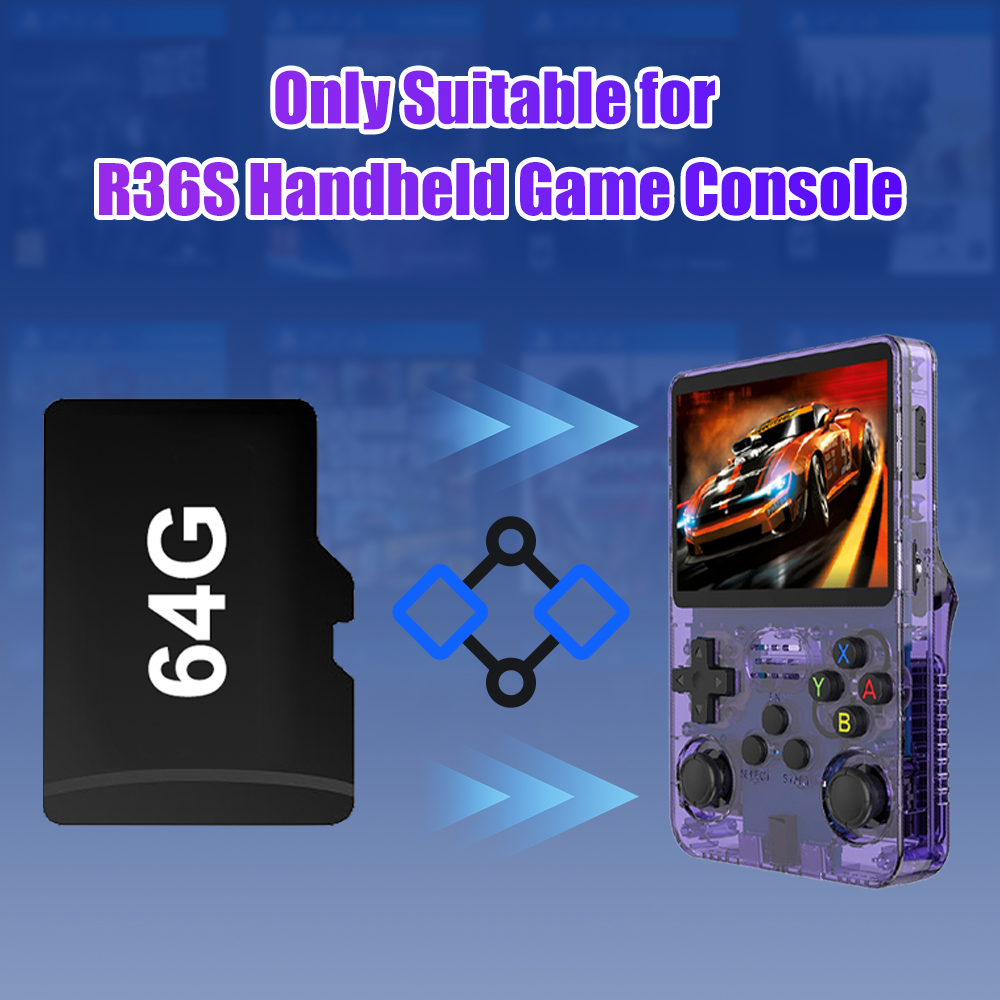 Kartu TF Game 64G untuk Konsol - Retro Gaming Handheld Console ulasan dan harga