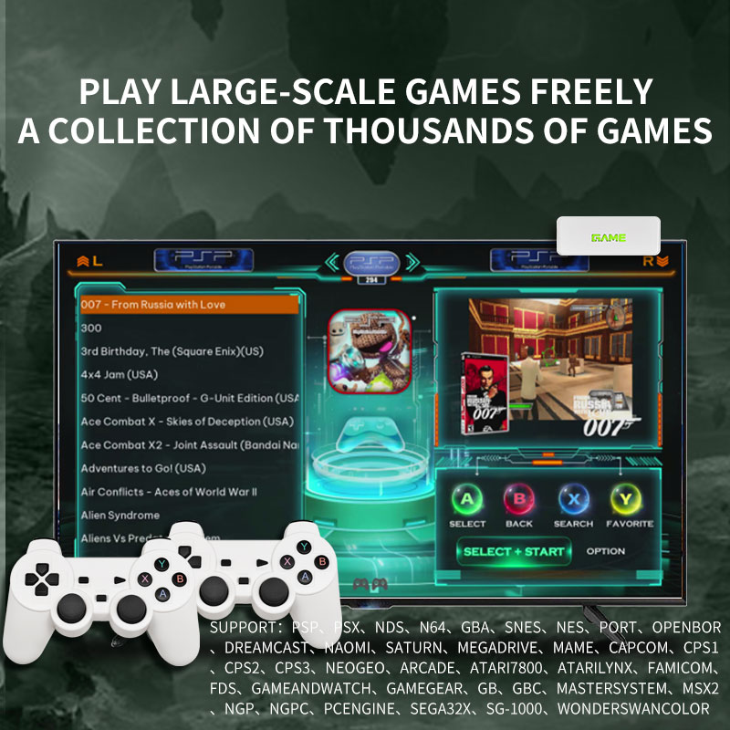 Konsol Game Video 4K Sistem Li - Retro Gaming Mister ulasan dan harga