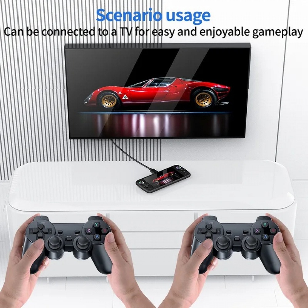 Konsol Game Genggam M27 Layar  - Retro Gaming Station ulasan dan harga