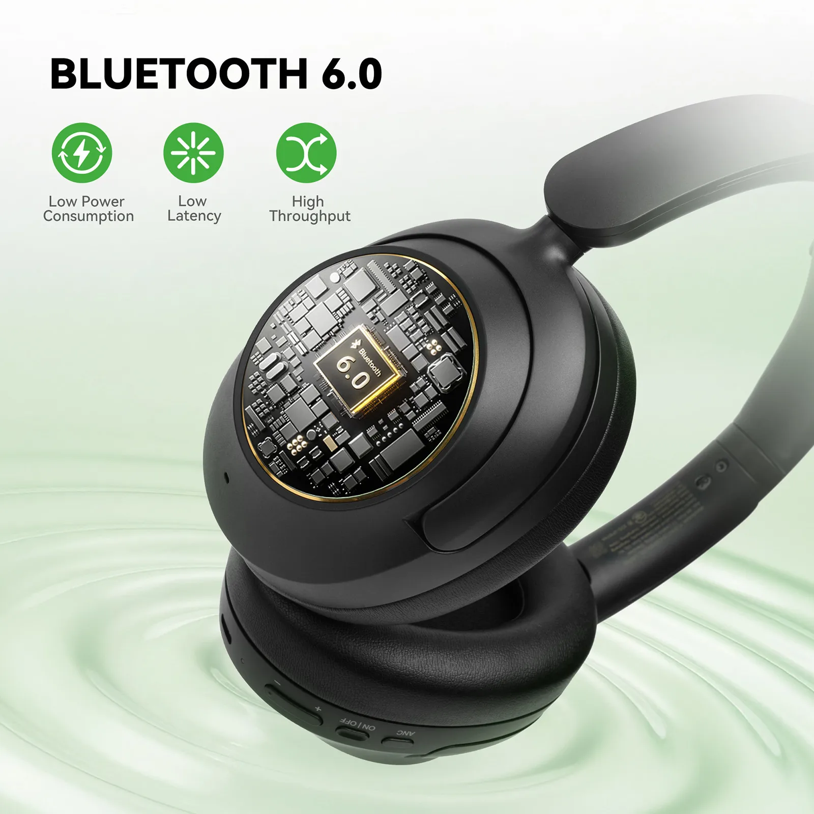 Oneodio A6 ANC Headphone Bluet - Retro Gaming Headset ulasan dan harga