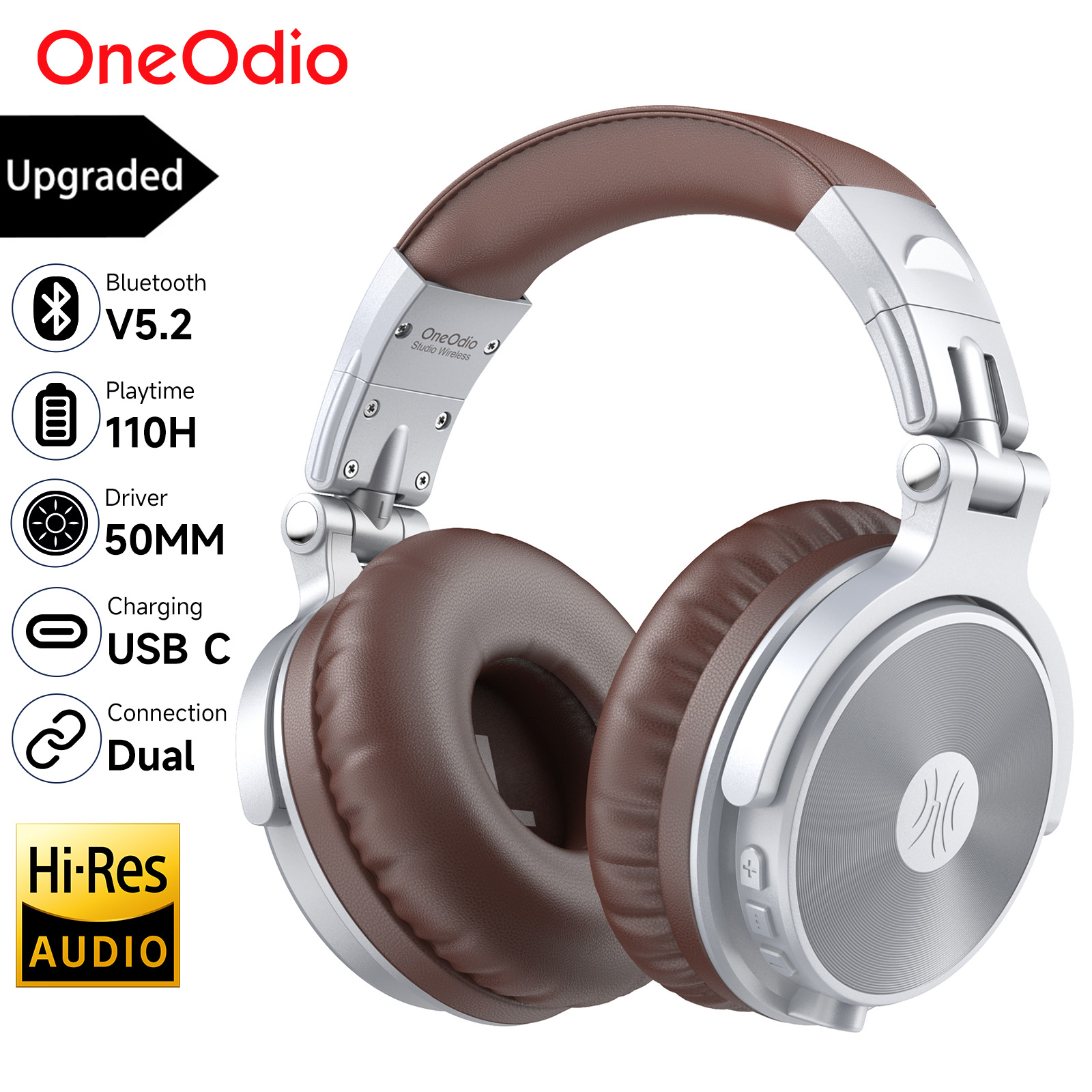 Headphone Nirkabel Oneodio Upg - Retro Gaming Headset ulasan dan harga