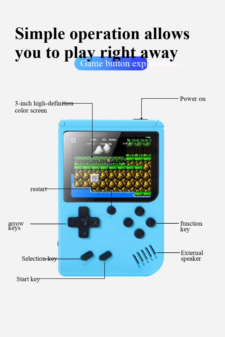 Konsol Video Game Mini Retro P - Retro Gaming Emulator Console ulasan dan harga