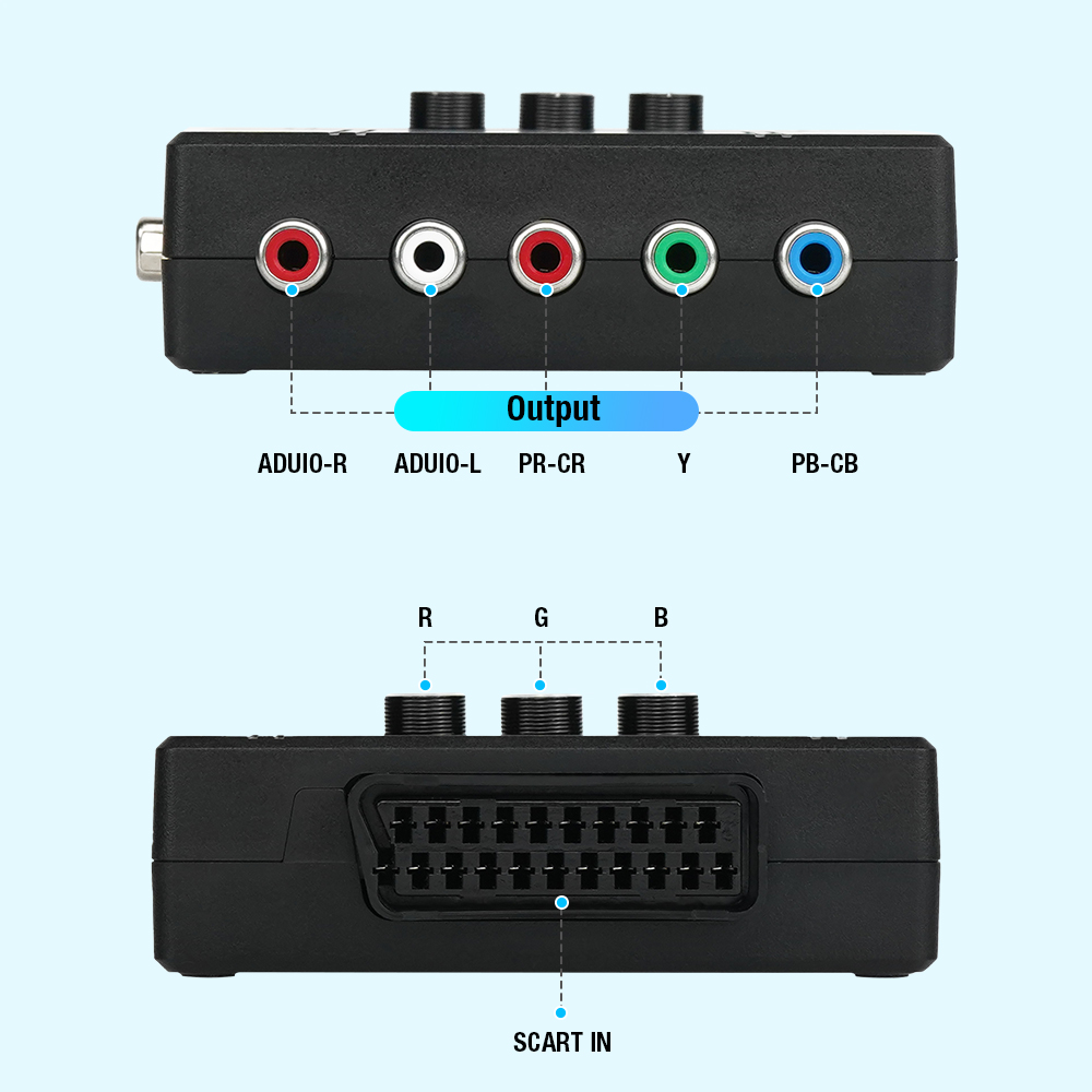 Konverter Komponen RGBS VGA ke - Retro Gaming Station ulasan dan harga
